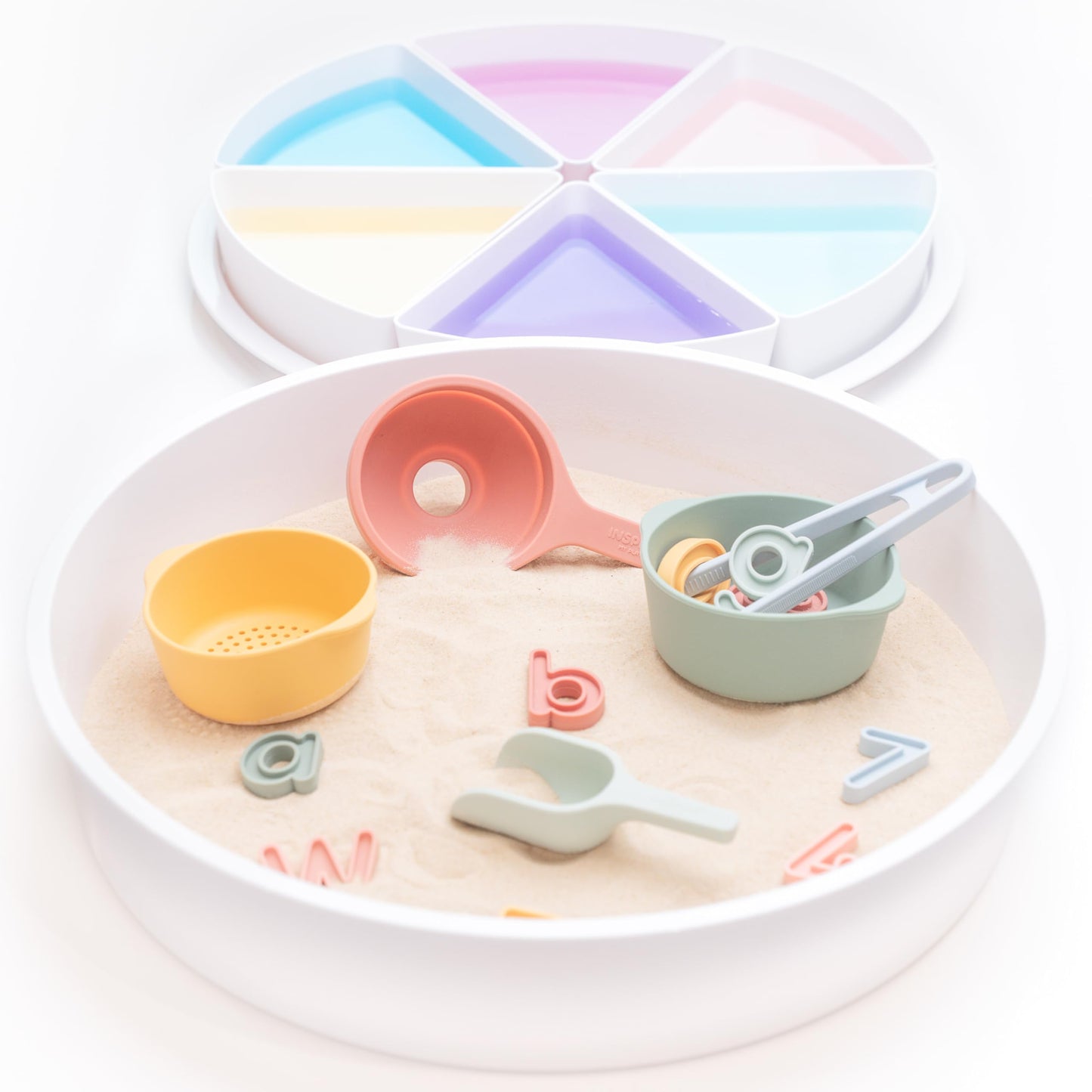 Inspire My Play Sensory Bin with Lid - Sensory Bins for Toddler Crafts - Kids Sensory Toys for Autistic Children - Creativity for Kids - Sensory Activities for Toddlers