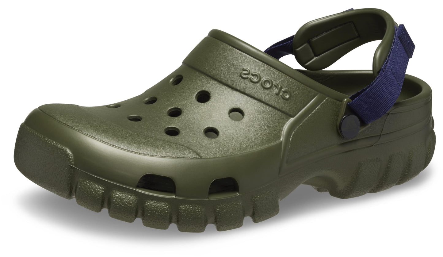 Crocs Unisex Clog, Army Green Navy, 9 Women/7 Men