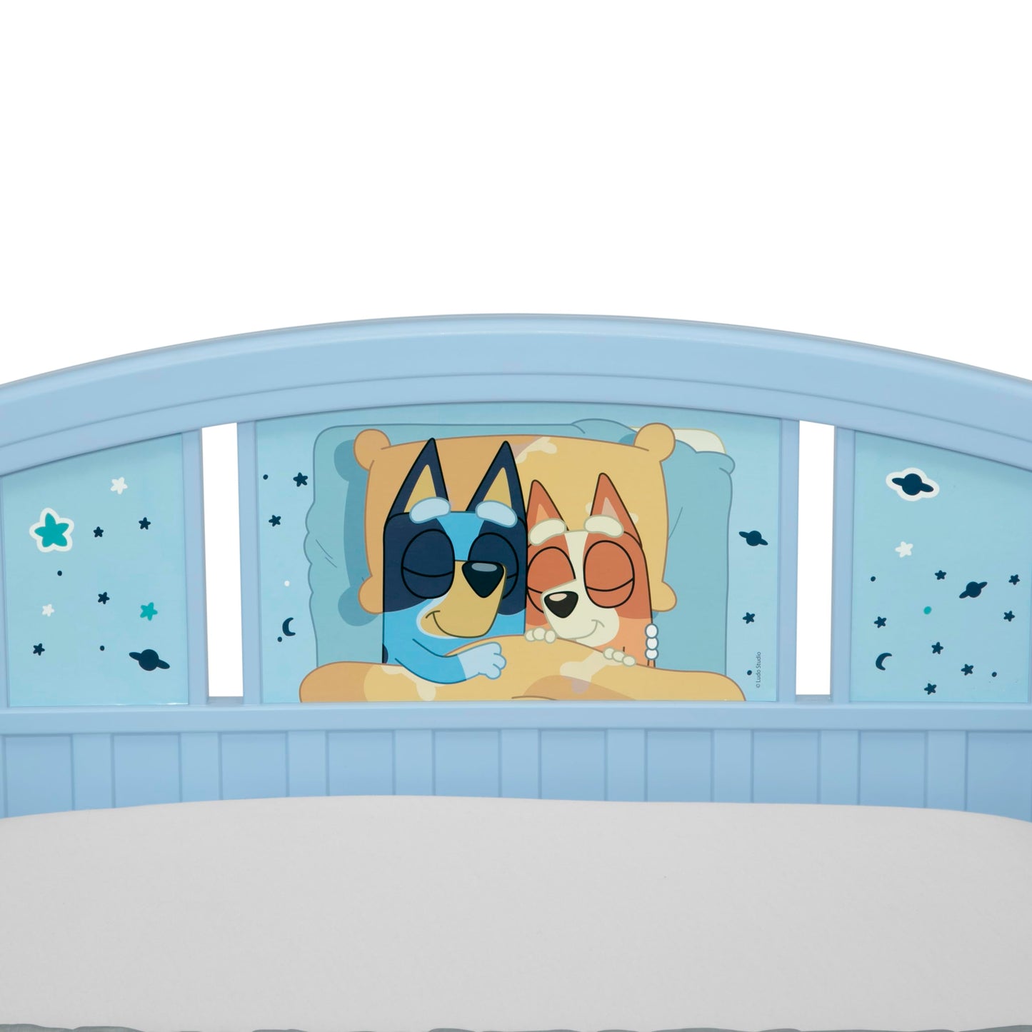 Delta Children Plastic Toddler Bed, Bluey