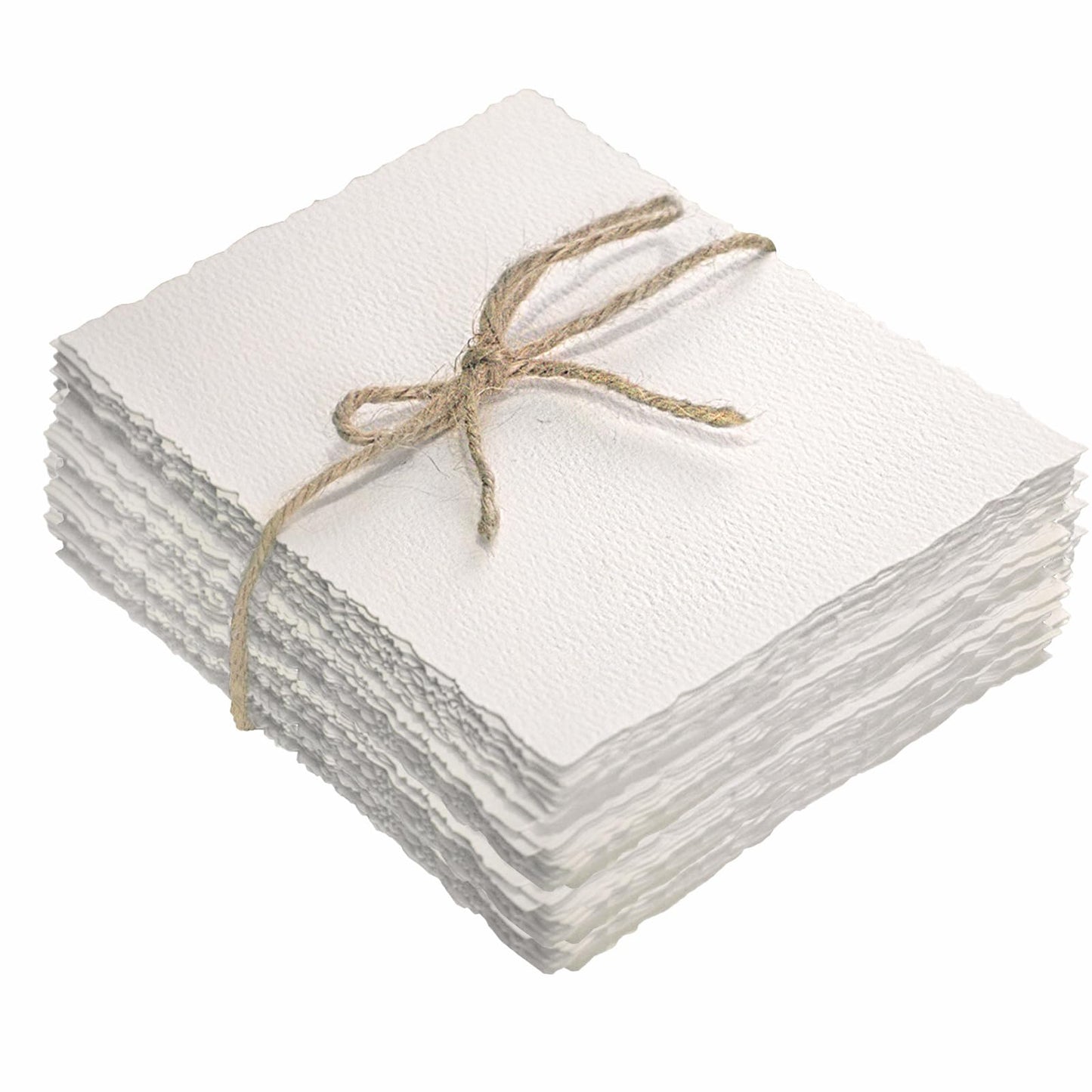 Vellumasx 100 Sheets Textured Paper 5 x 7 inch, Cold Press Watercolor Paper 140lb/300 GSM, Handmade Sheet for Watercolors,Cards,Crafts,Wedding Invitations