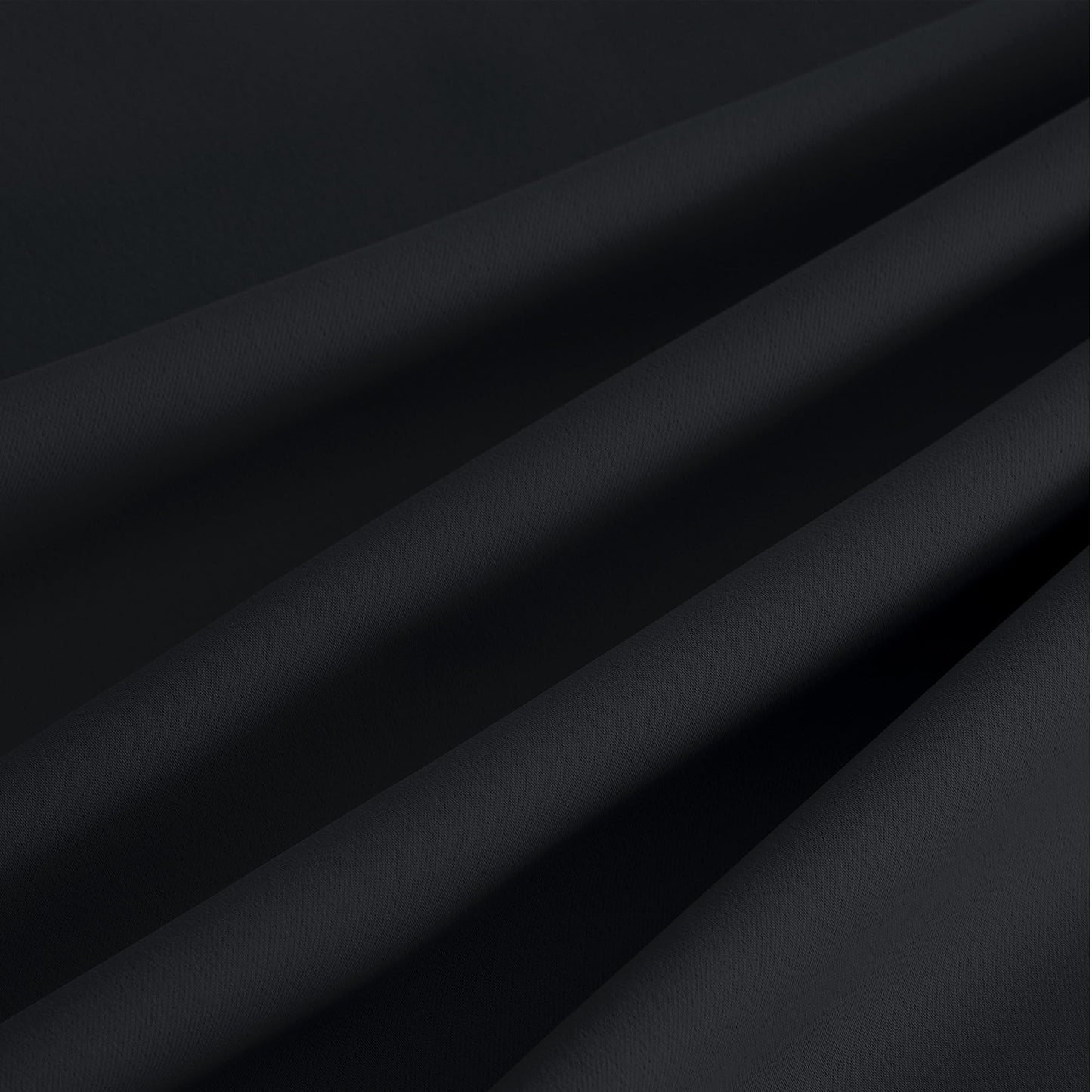 NICETOWN 95 Inch Blackout Curtains, Grommet 2 Panels Thermal Insulated Black Room Darkening Drapes, Extra Long Window Curtains for Bedroom Living Room