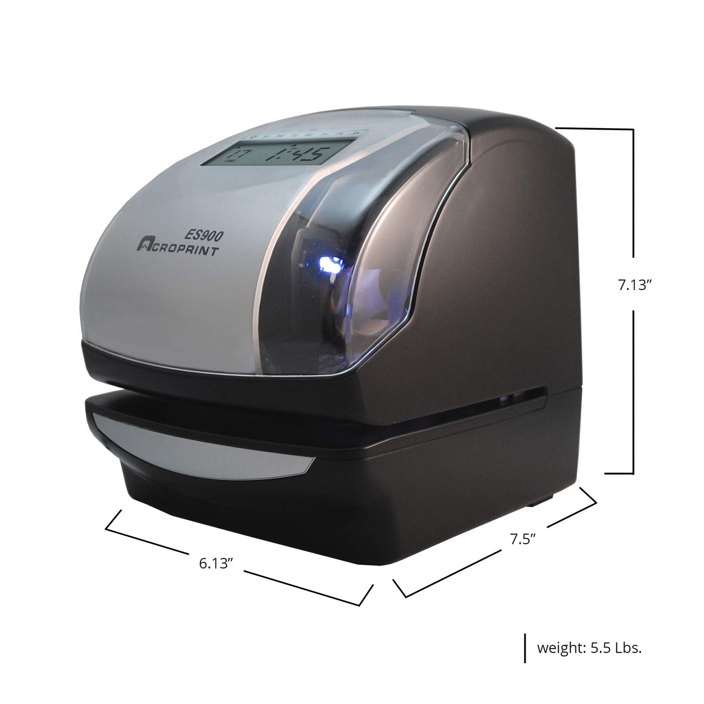 Acroprint ES900 Electronic Payroll Recorder/Time Stamp/Numbering Machine