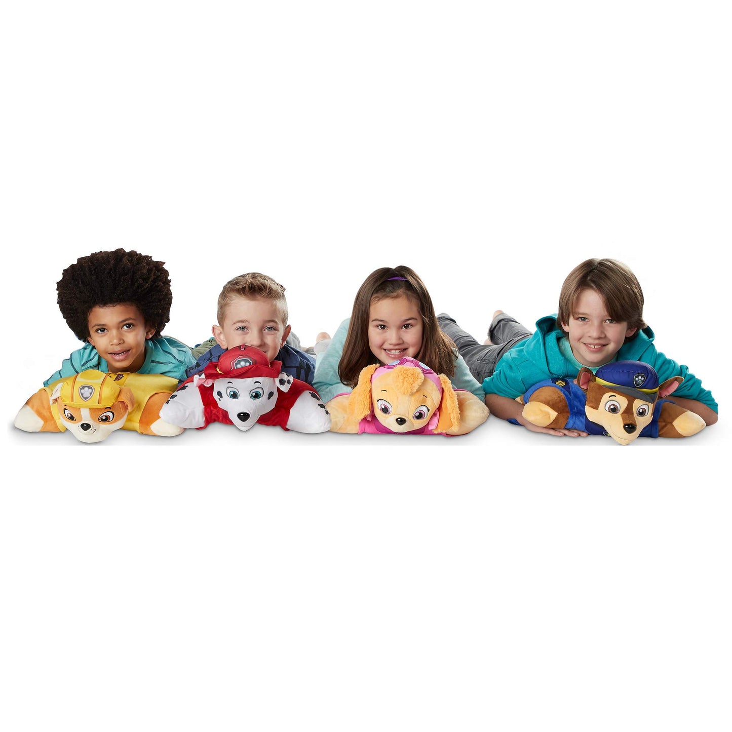 Pillow Pets Helicopter Pilot Paw Patrol Skye, 16" (NIC-NS-Skye)