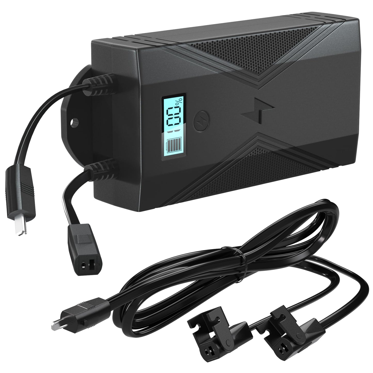 Ponkor Battery Pack for Reclining Furniture- 2500mAh Power Recliner Battery Pack Rechargeable, Universal Furniture Battery Pack with 2-Pin Electric Cord for Lift Chairs Sofas- Power Supply
