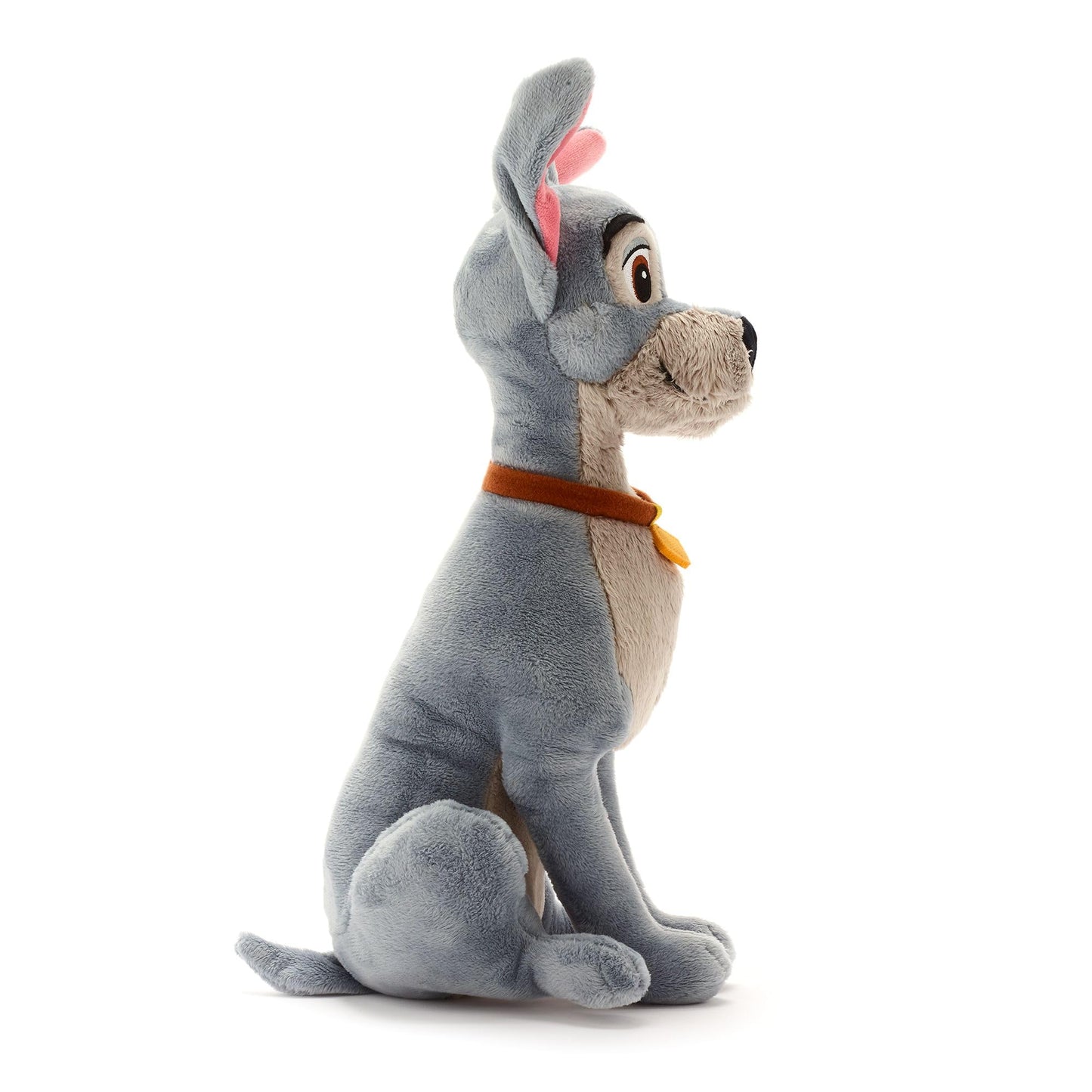 Disney Store Official Tramp Plush from 'Lady and The Tramp' - 13-Inch Soft Toy - Classic Streetwise Canine - Premium Quality, Huggable Design - Ideal Gift for Animated Film Lovers Fans