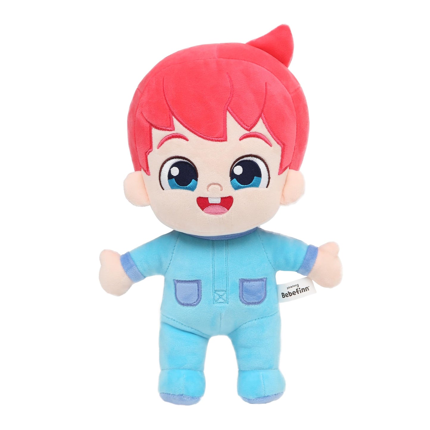 Pinkfong Bebefinn Plush Toy - 12" (30cm) Stuffed Doll | Soft Cuddly Plush for Toddlers | Bebefinn Toy | Perfect Birthday, Holiday for Boys & Girls