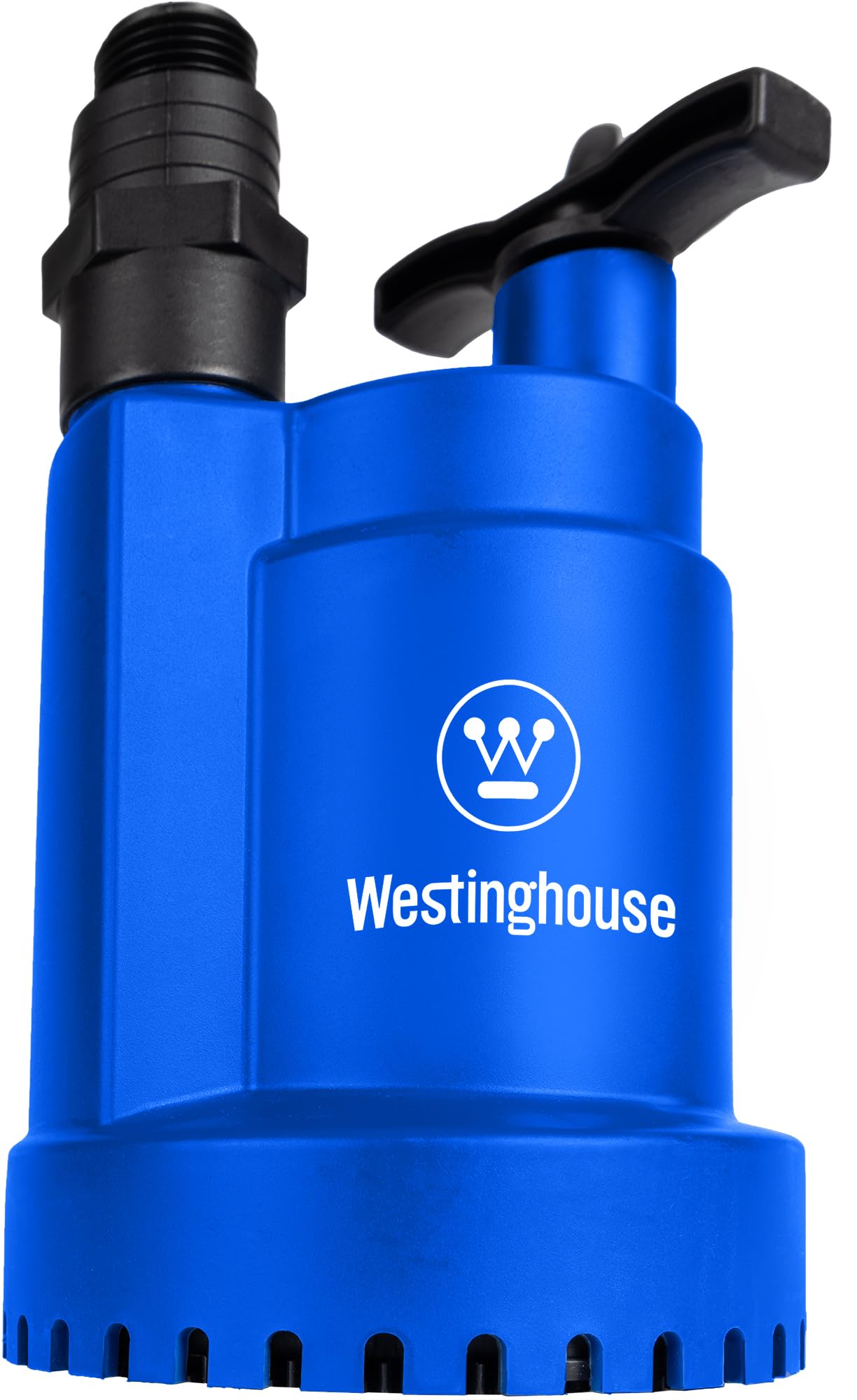 Westinghouse - 1/4 HP Sump Pump Submersible Water Pump Thermoplastic Portable Utility Pump High Flow Water Removal for Swimming Pool Garden Pond Basement Window Wells