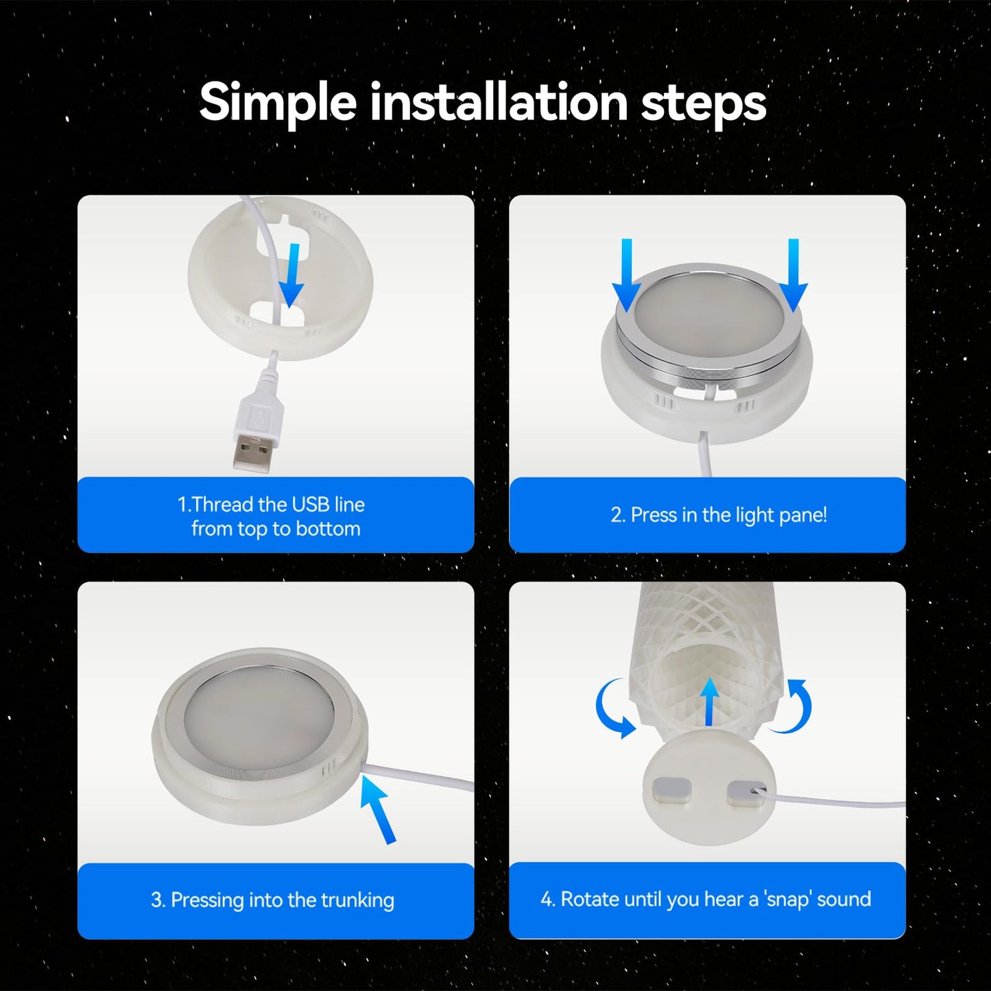 BambooSegD 10PCS Remote Control RGB LED Lamp Kit 001 for Bambu Lab H2D/X1/P1P/A1 Multicolor Includes Button Battery Makerworld for Anycubic Makeronline 3D Printer Light DIY Hardware Model Parts USB