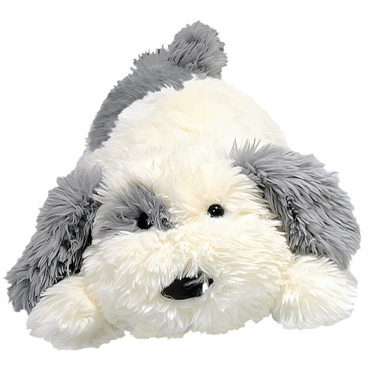 Crillop Weighted Plush Cow Stuffed Animal, 24 inches, 4 lbs, Soft Plushie for Kids and Adults (Dog Medium)