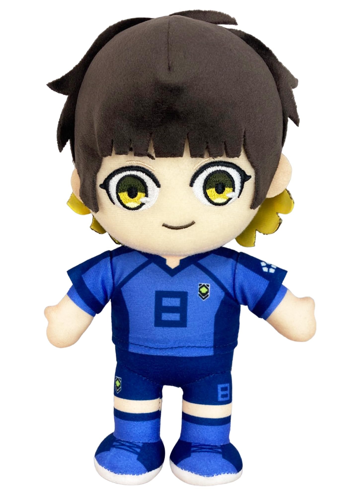 Great Eastern Entertainment Blue Lock Manga - Meguru Bachira #8 Jersey Plush 8" H
