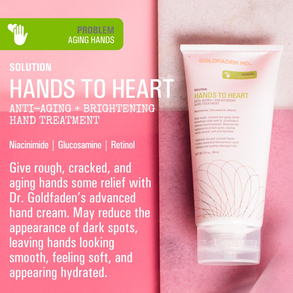 GOLDFADEN MD Hands To Heart Oil of Grapefruit Anti-Aging + Brightening Hand Treatment 3 fl. oz.
