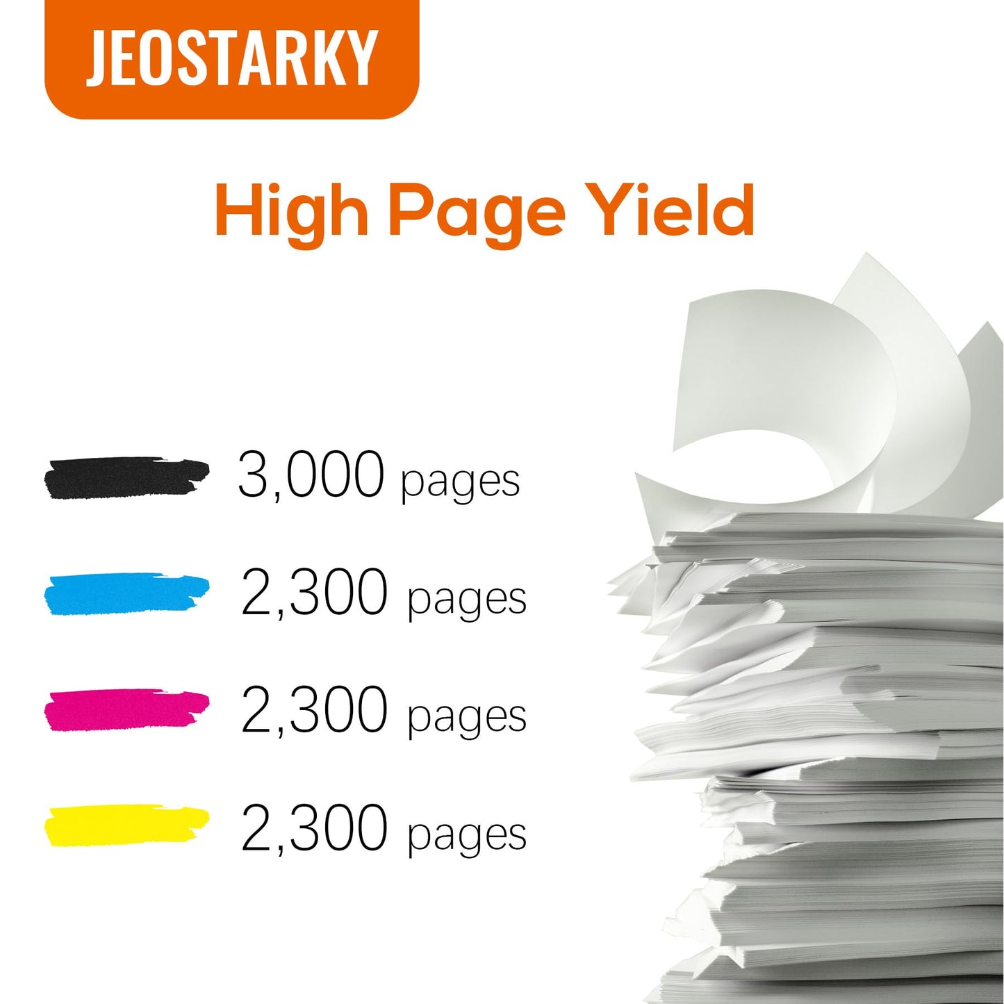 Jeostarky TN229XL TN229 Toner Cartridge High Yield Replacement for Brother TN229 TN229XL Toner Compatible with Brother MFC-L3780CDW MFC-L3720CDW HL-L3280CDW HL-L3220CDW HL-L3300CDW HL-L3295CDW Printer