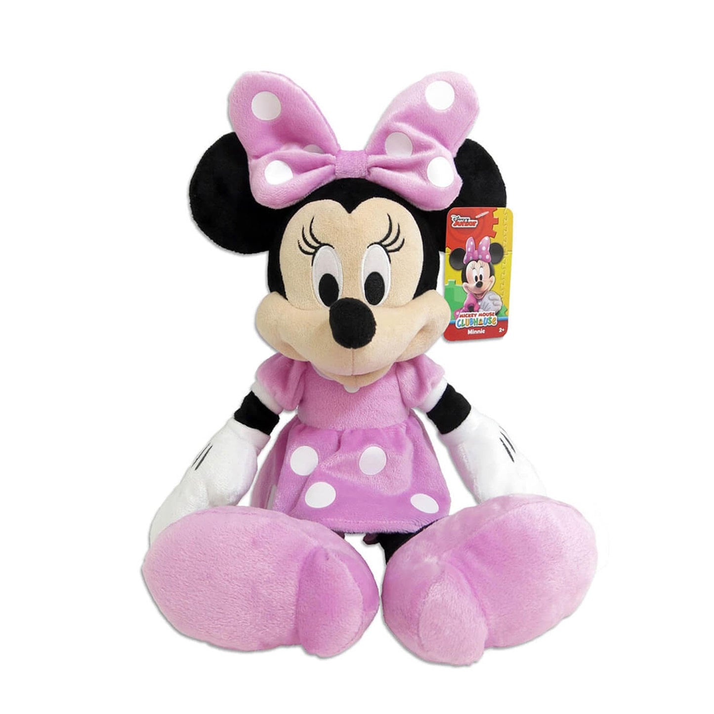 Minnie 10782 Kids Plush Toy, Pink, 15.5"