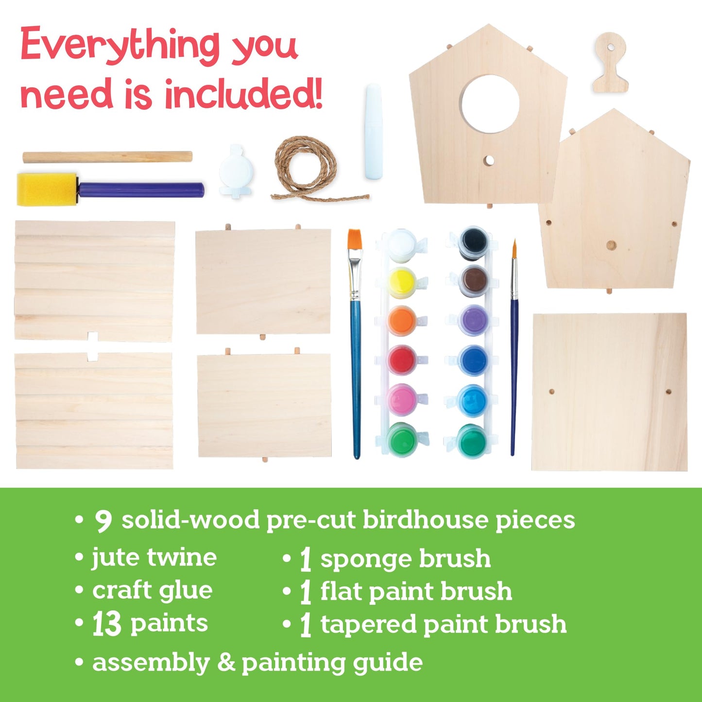 (New Sept) Mindware Make Your Own: Birdhouse