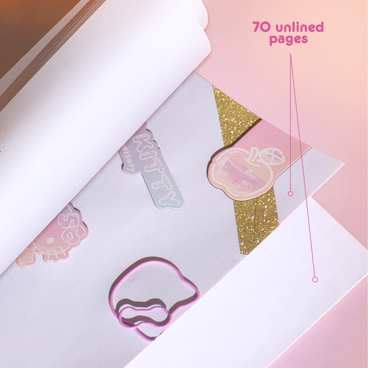 Horizon Group USA Hello Kitty 50th Anniversary DIY Journaling Set