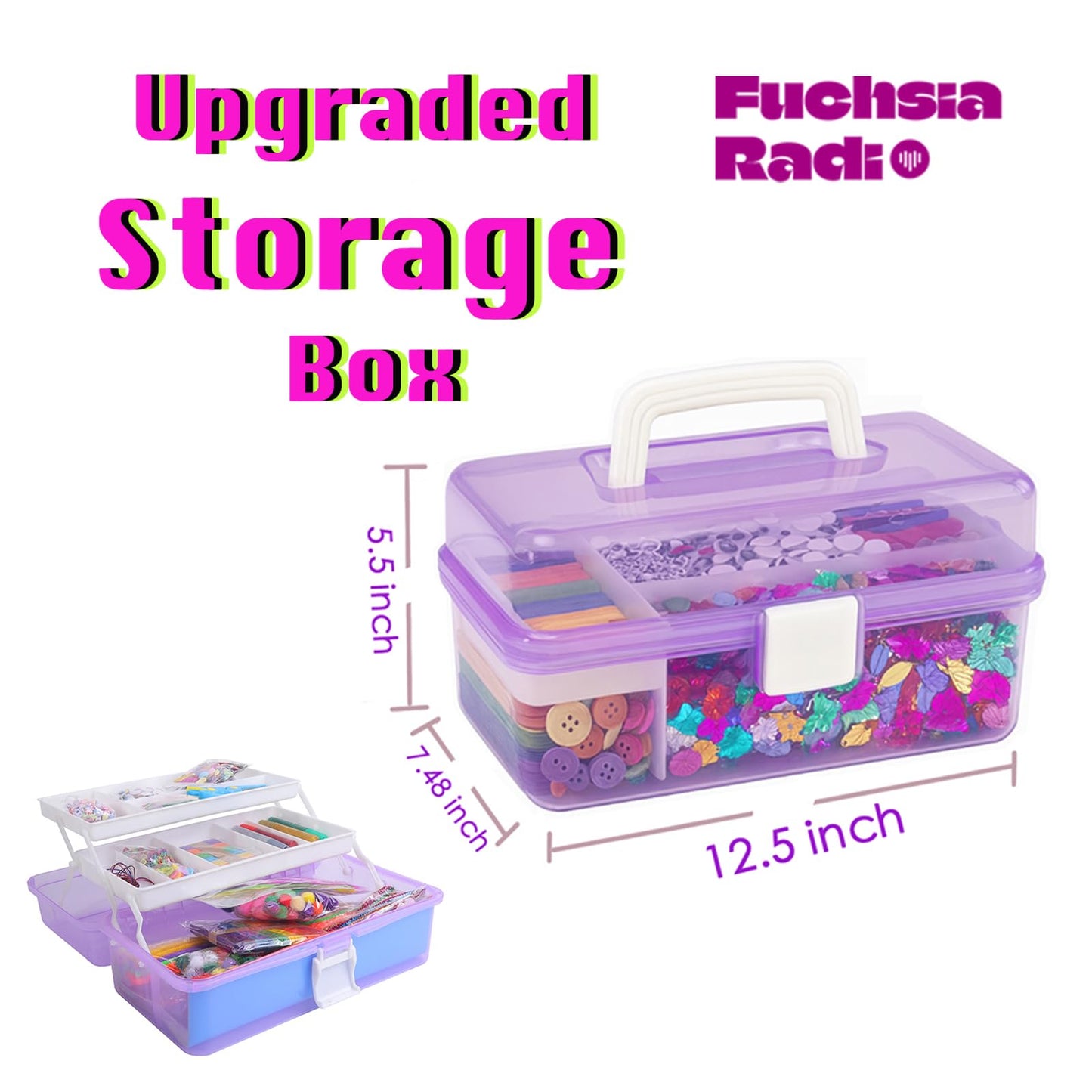 FuchsiaRadio Art Craft KIT