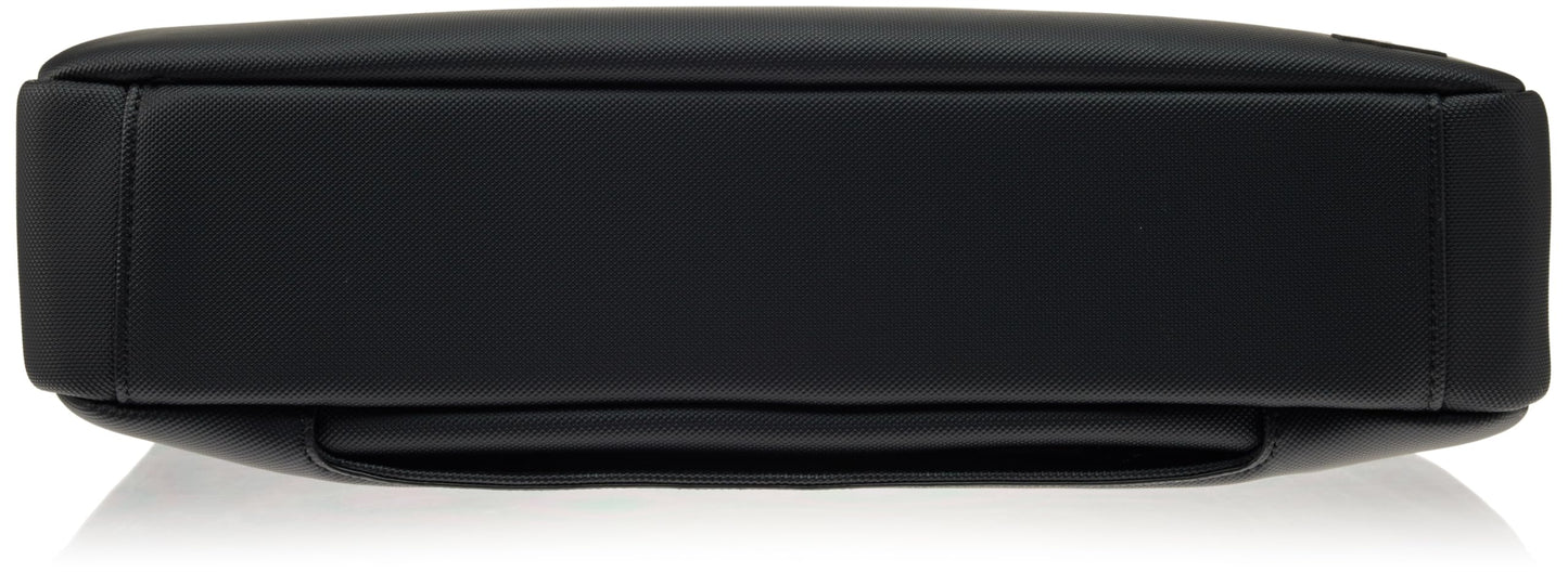 Lacoste Men's Classic Computer Bag, Black Petit Pique, One Size