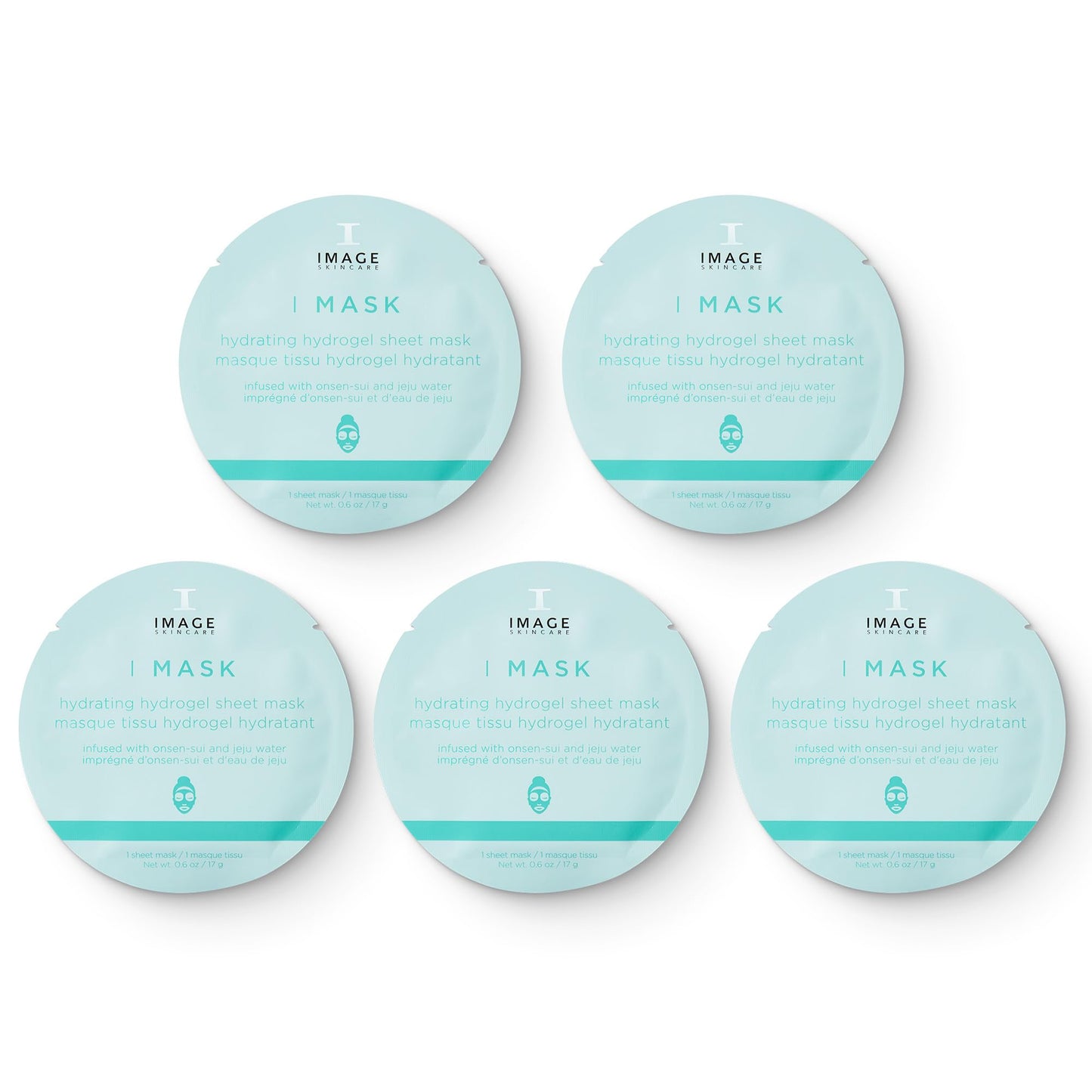 Image Skincare I Mask Hydrating Hydrogel Sheet Mask 5 Sheet / 5 Masque Tissu 85 g / 3 oz