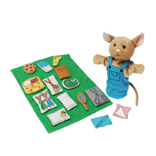 Constructive Playthings Mouse Puppet & Props, Ages 2+