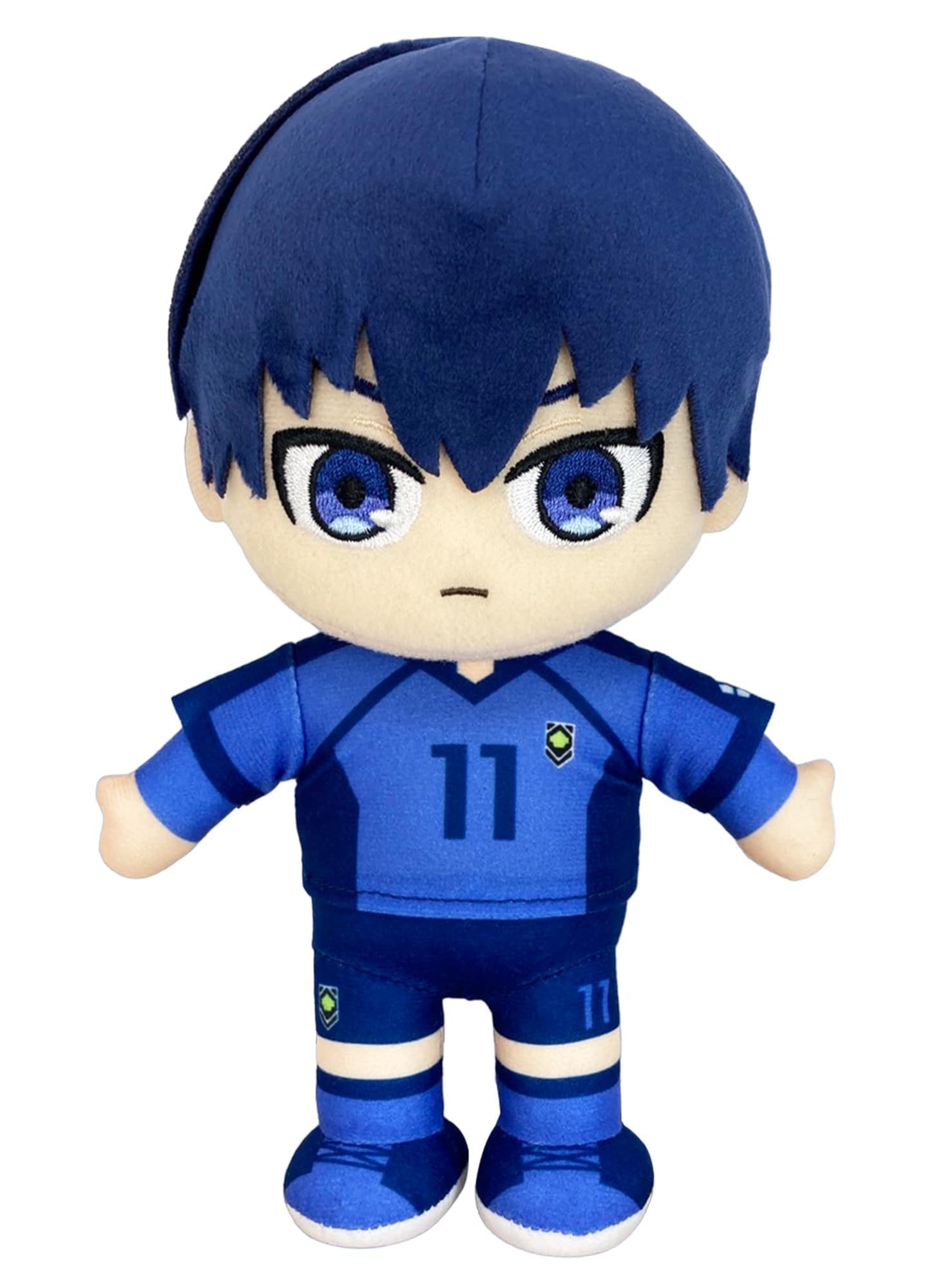 Great Eastern Entertainment Blue Lock Manga - Yoichi Isagi #11 Jersey Movable Ver Plush 8" H