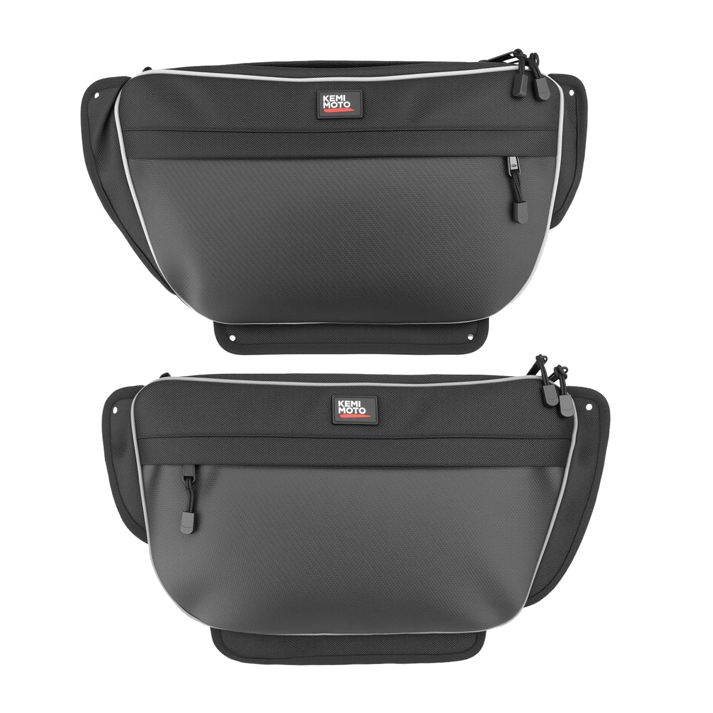 KEMIMOTO Door Storage Bags Compatible with Wolverine RMAX 2 1000, RMAX 4 1000, X2 1000, X2 850, X4 850, 3.5L 1680D Oxford Fabric Right and Left Bags, Secure Mounting, Water-Resistant Zipper