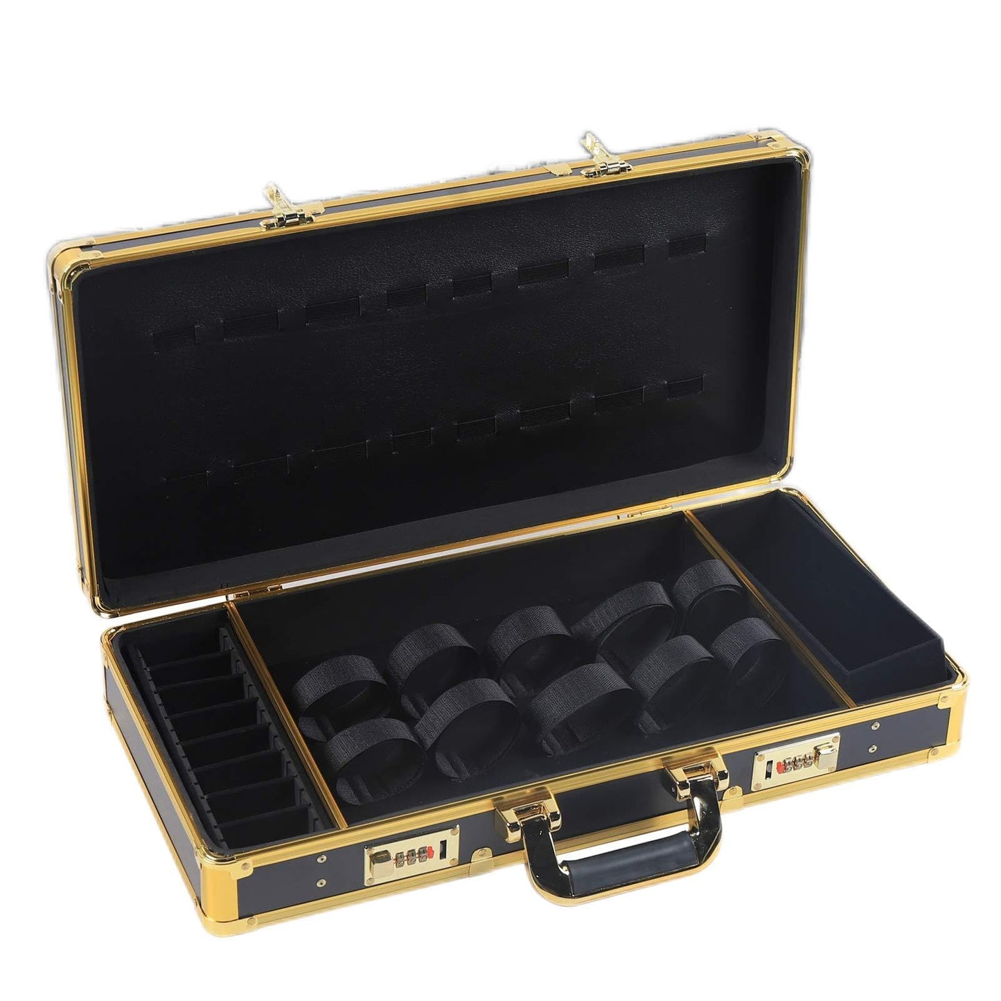 DNYSYSJ Barber Carrying Case Barber Case, Stylist Tool Box Professional Salon Hair Cutting Grooming Kit Storage Organizer for Clippers, Scissors, Barber Supplies (A)