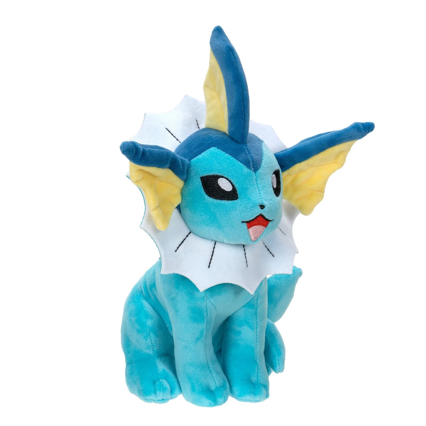 Pokémon Vaporeon 8" Plush - Officially Licensed - Quality & Soft Stuffed Animal Toy - Generation One - Add Vaporeon to Your Collection! - Great Gift for Gift for Kids, Boys & Girls & Fans of Pokemon