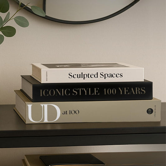 Aesthetic Decorative Books Set of 3 Designer Faux Books for Decoration to Enhance Mid Century Coffee Table Decor Bookshelf Mantle Shelf Console Table Entryway Décor Minimalist Fake Book Storage Box