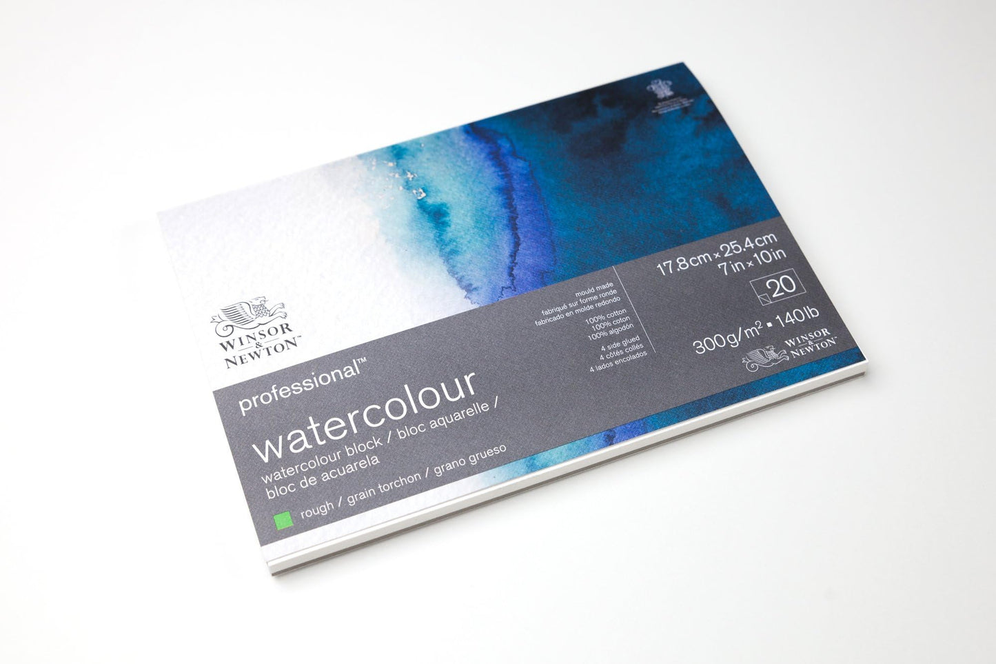 Winsor & Newton Professional Watercolor Paper Block, 9" x 12", Cold Pressed