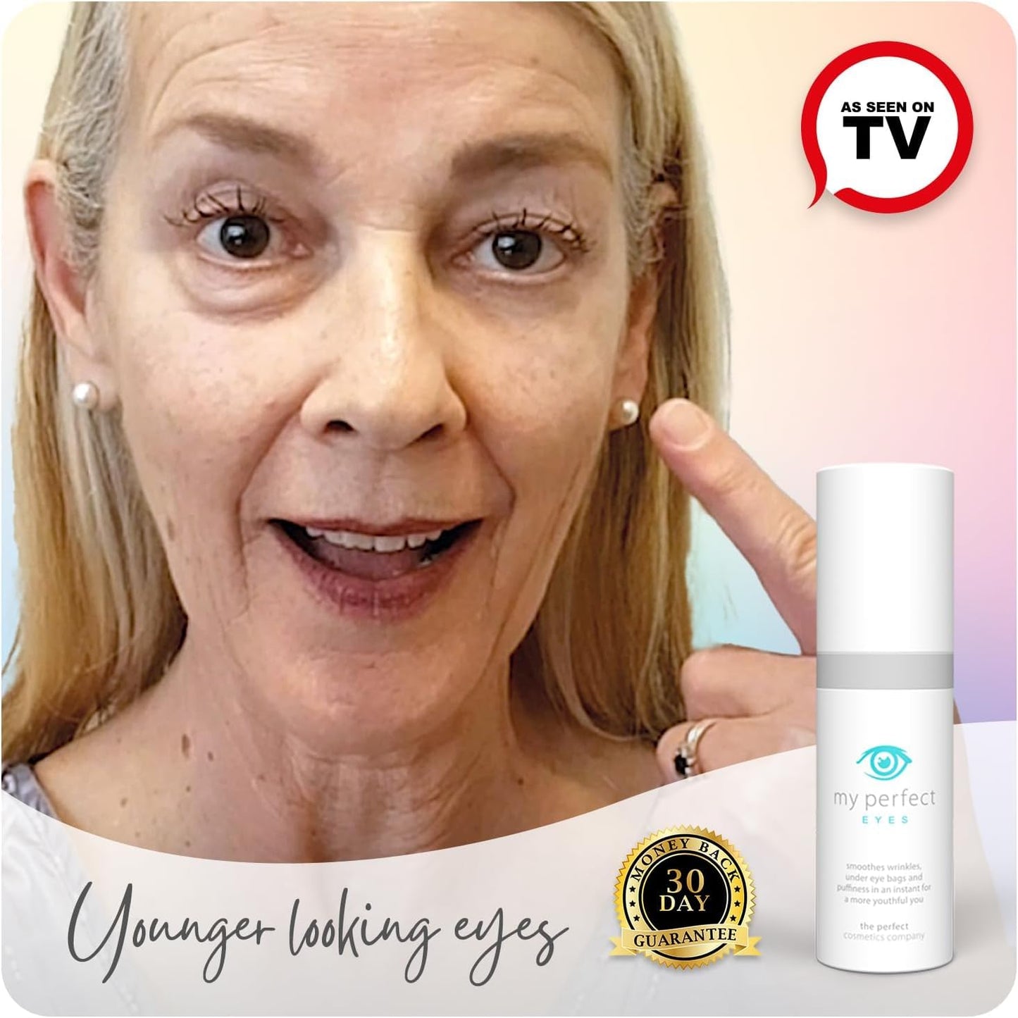 My Perfect Eyes by Penny Lane | Anti-Aging Eye Cream for Dark Circles & Puffiness | Instant Firming Treatment for Wrinkles & Fine Lines | Undereye Serum to Reduce Bags & Hollows | 20ml