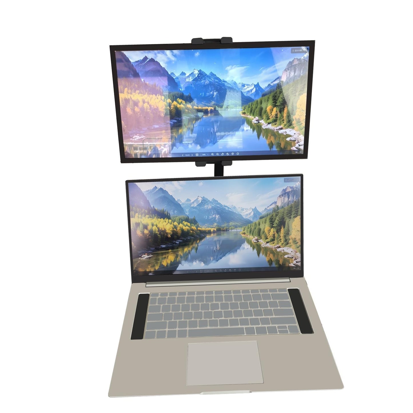 WYSXEBWZ Portable Monitor Holder for 6-18.5 Inch Screen Desktop Expandable Monitor Stand 13 inch Tablet Stand