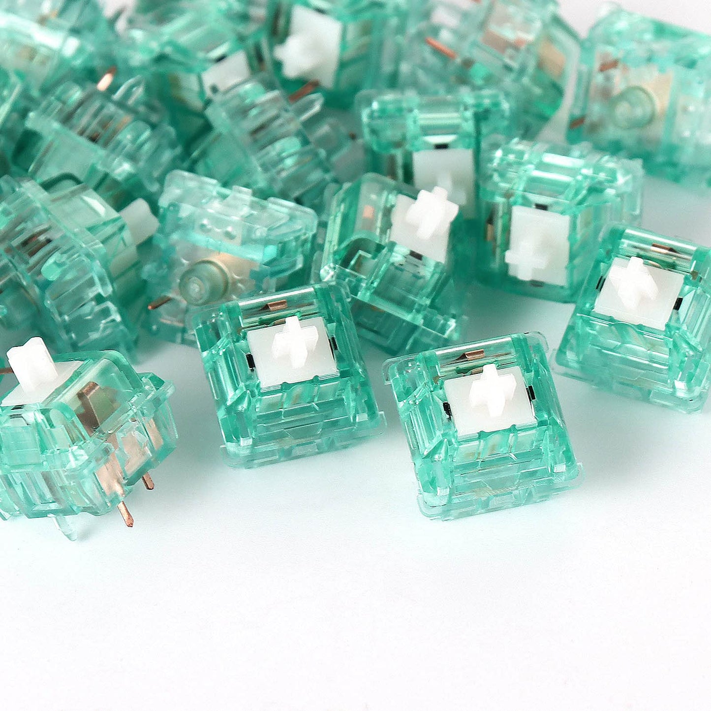 DUROCK Silent Shrimp Switches, Silent T1 Tactile Switches 67g, 5 Pins Pre-Lubed MX Silent Keyboard Switches (Silent Shrimps, 110pcs)