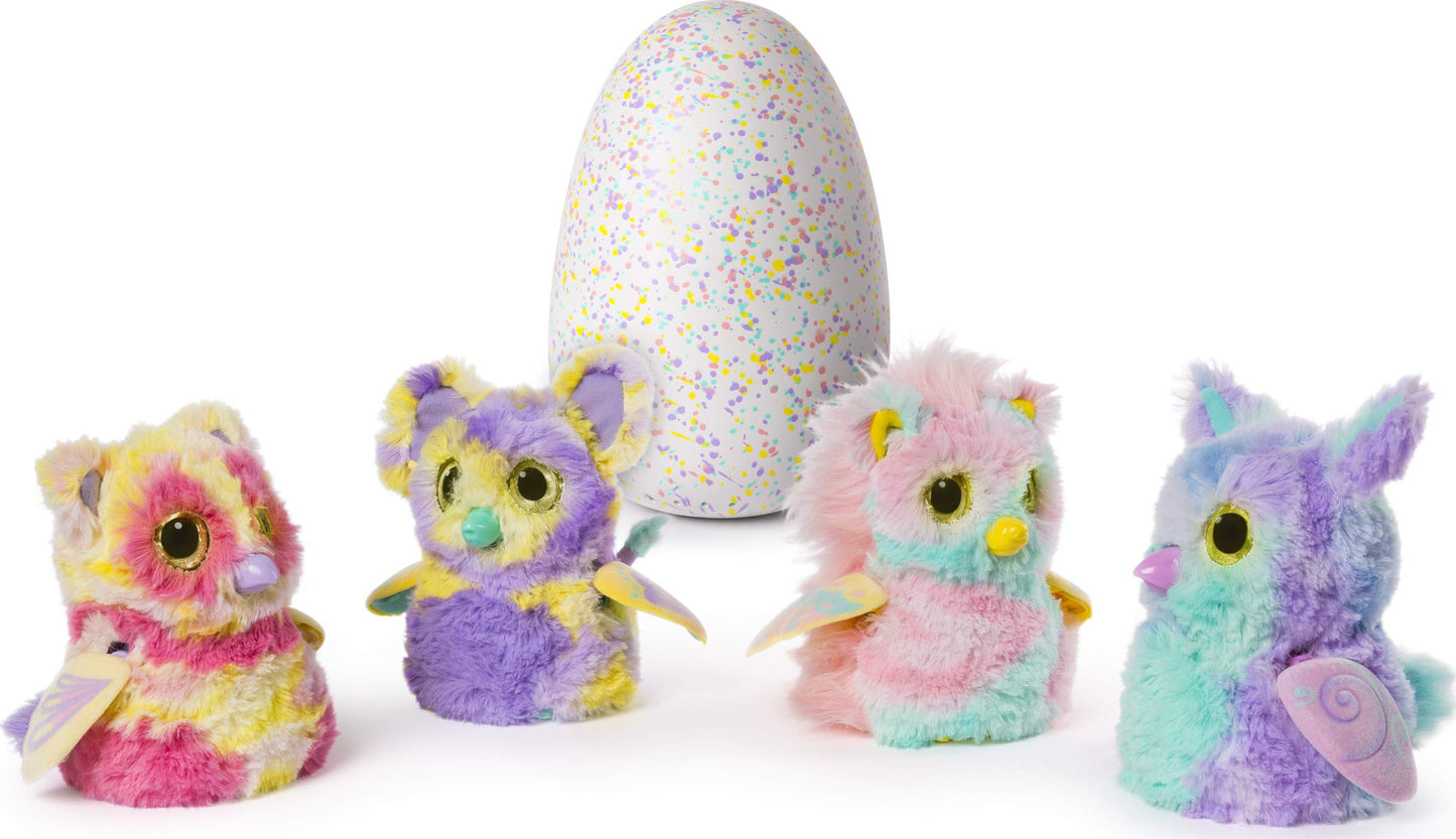 Hatchimals Mystery, Hatch 1 of 4 Fluffy Interactive Mystery Characters from Cloud Cove (Styles May Vary)