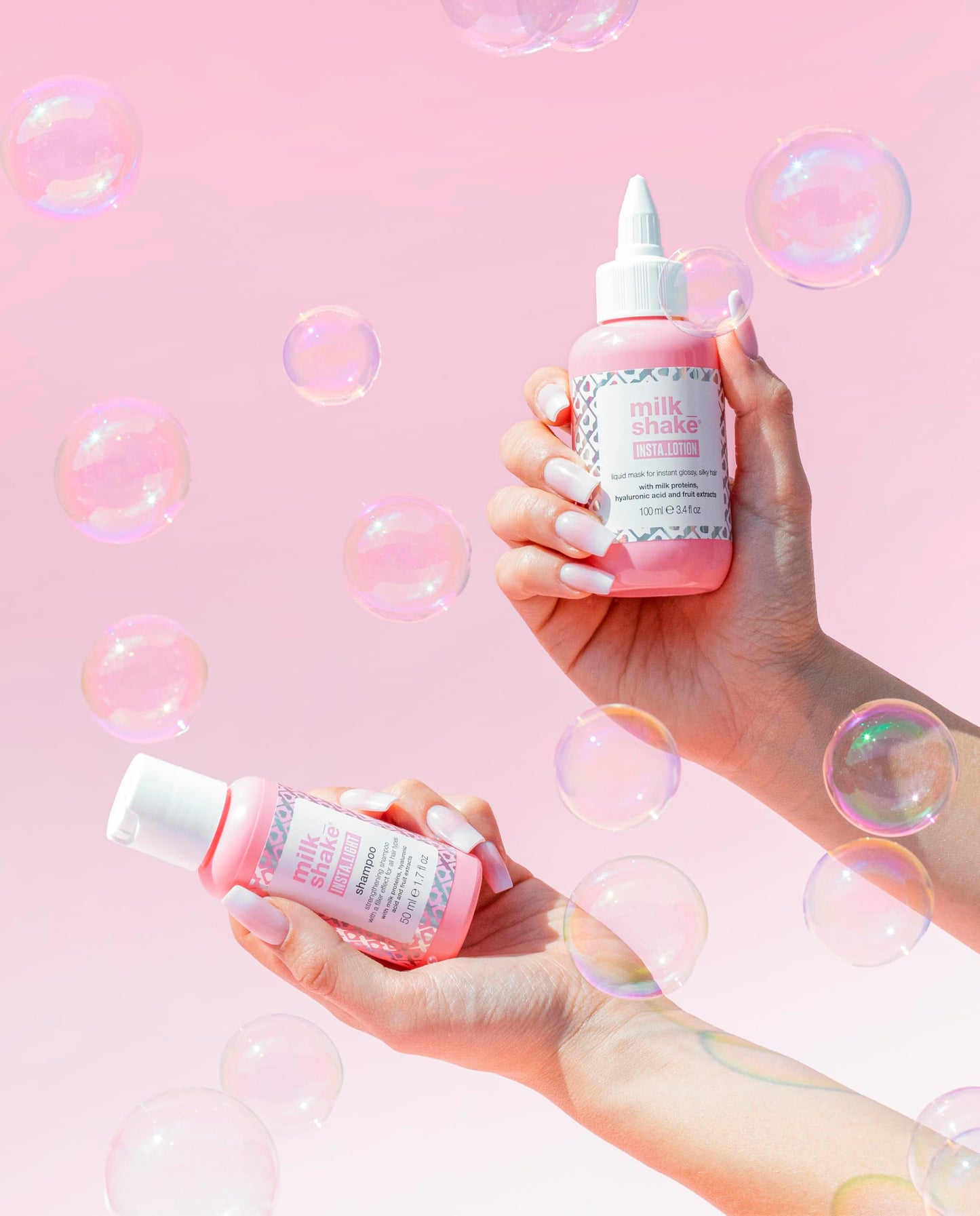 milk_shake Insta.Light Shampoo - Strengthening Shampoo with Filler Effect | Leaves Hair Soft and Shiny | 33.8 fl oz (1000 ml)