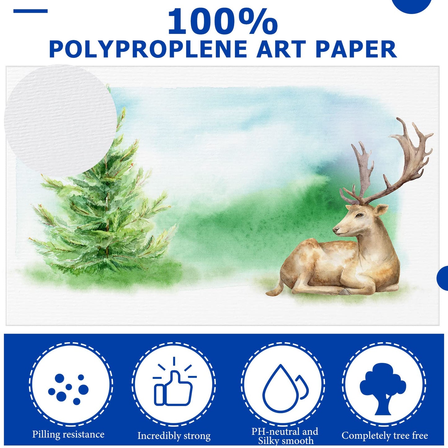 Sabary 500 Sheets Watercolor Paper 90 lb White Art Paper Bulk for Artists Paint 6 x 9 Inch Cold Press Pad for Painting Drawing Beginner Lover Artists Drawing Supplie