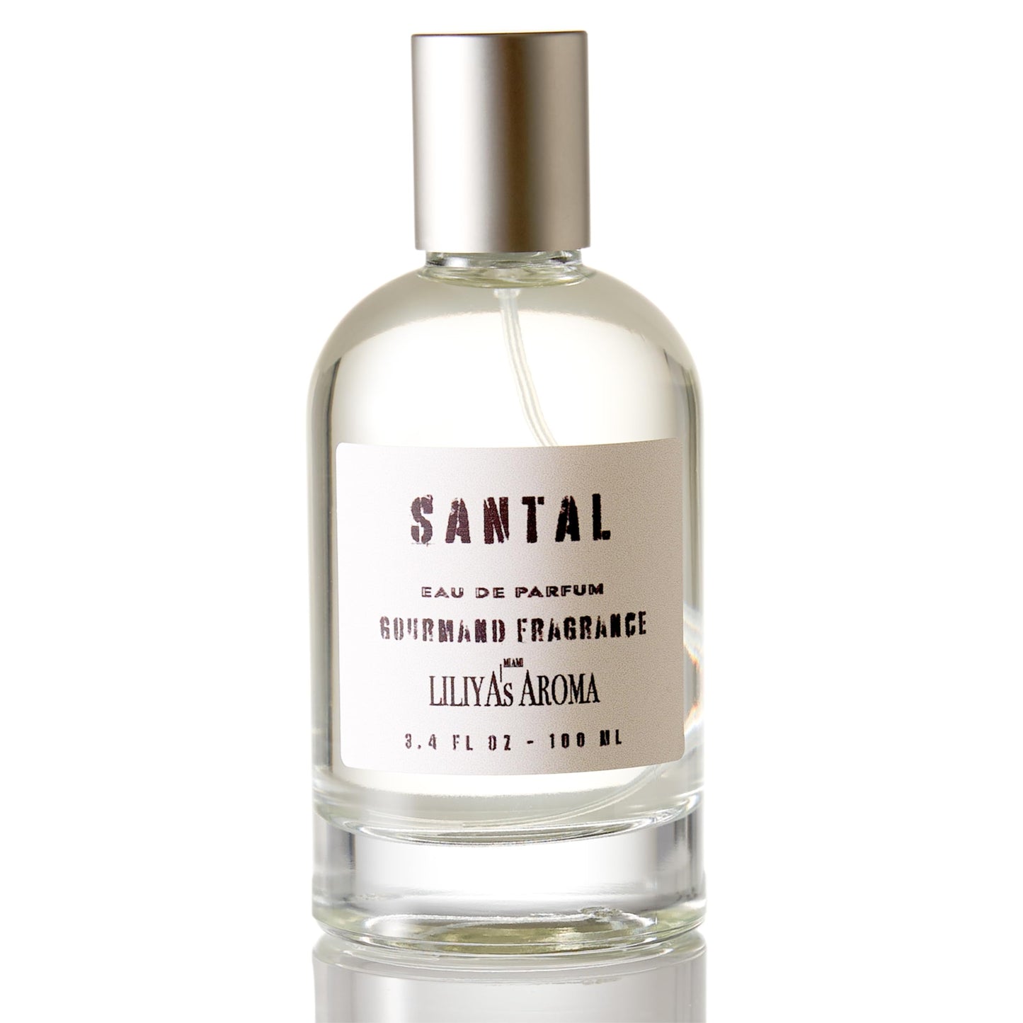 Liliya’s Aroma SANTAL Eau de Parfum, Fragrance for Women and Men, VEGAN 3.4 Fl Oz