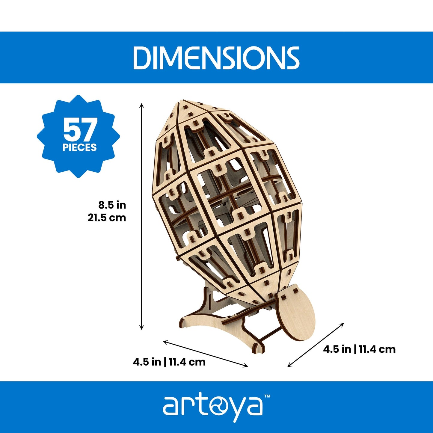 ARTOYA American Football Ball - Plain