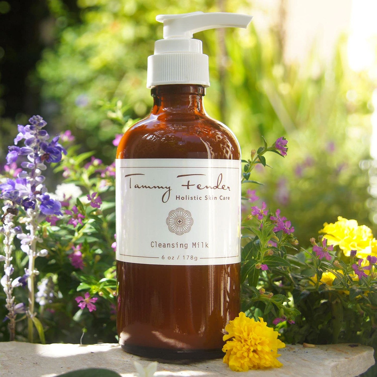 TAMMY FENDER - Natural Cleansing Milk | Organic, Cruelty-Free, Non-Toxic | Lightweight, Rejuvinating, Naturally Scented (6 oz | 178 g)