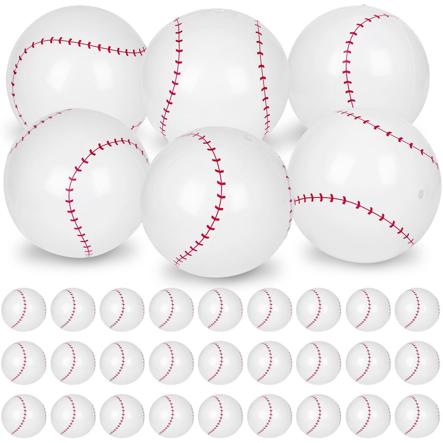 Mototo 40 PCS Beach Balls (Baseball)