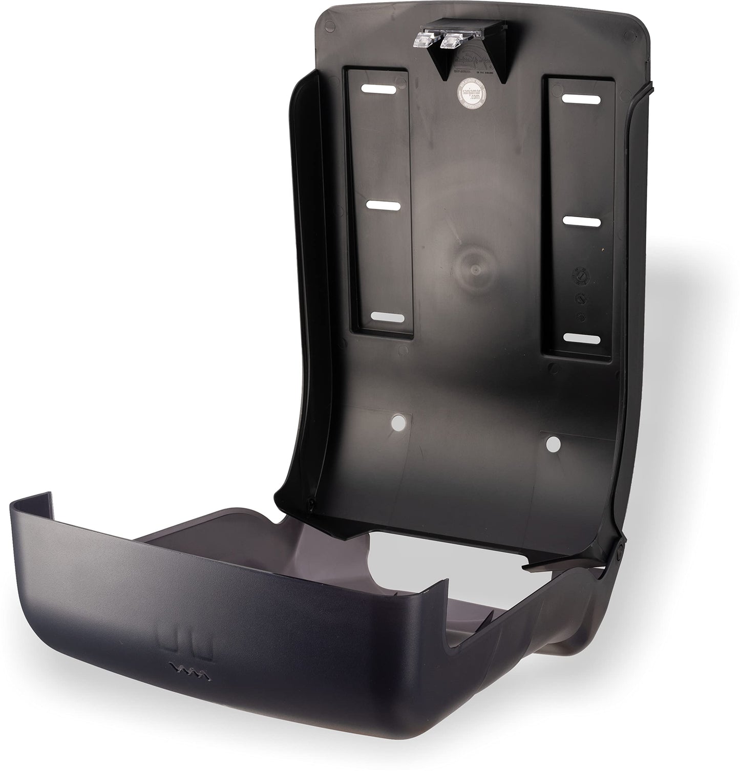 Ultrafold Multifold/C-Fold Towel Dispenser, Oceans, 11.75 X 6.25 X 18, Transparent Black Pearl