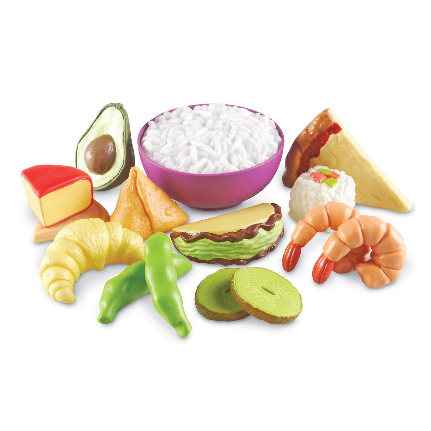 Learning Resources New Sprouts Multicultural Food Set