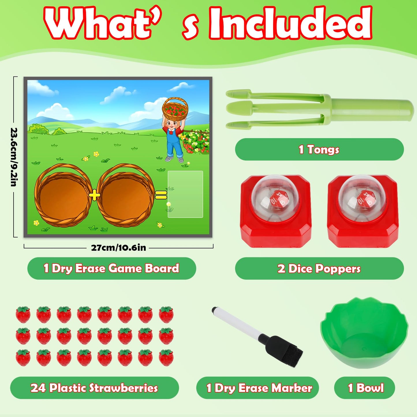 Kasfalci Math Board Games for Kids: Addition Subtraction Games, Math Counters, Kindergarten Classroom Homeschool Supplies