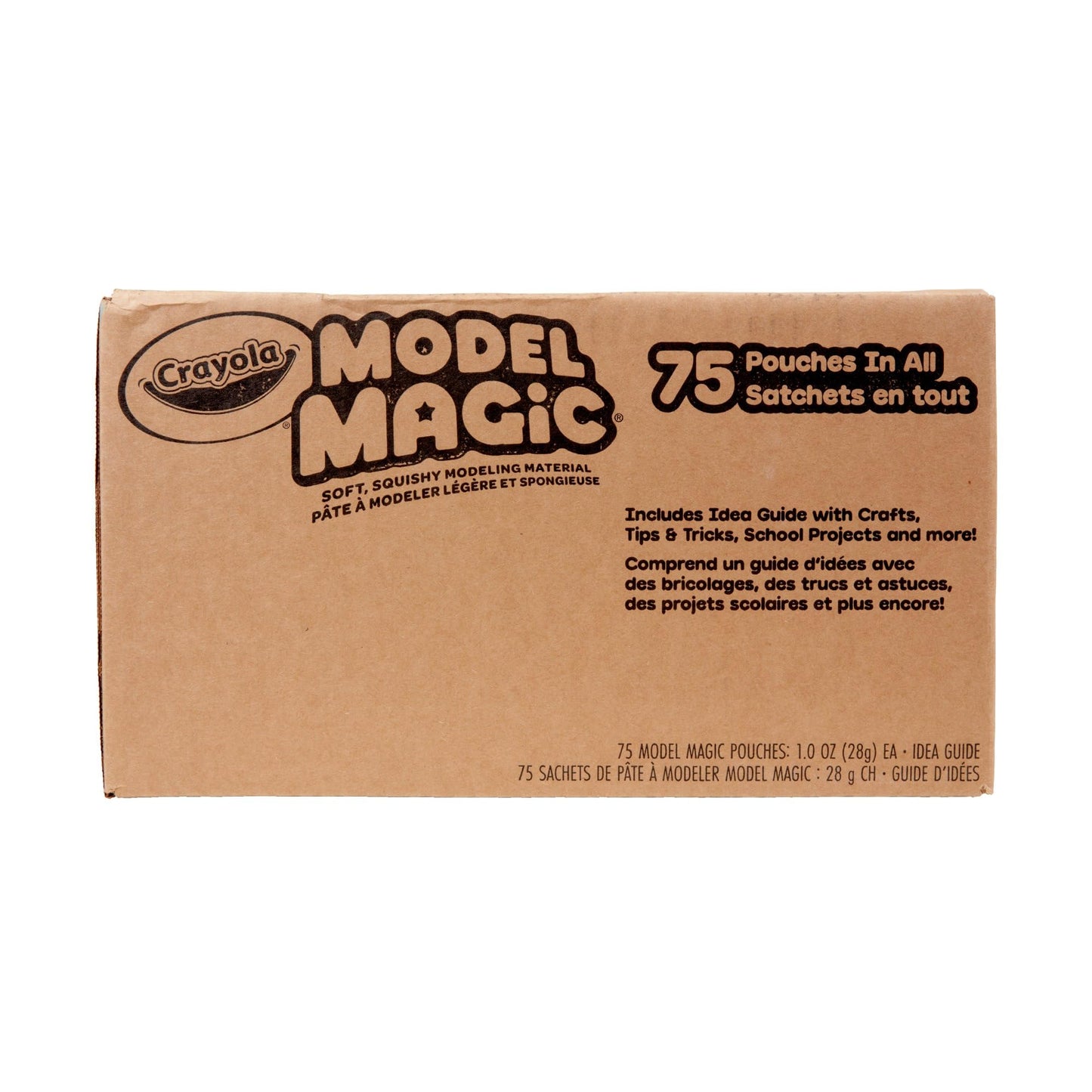 Crayola Model Magic - White (75ct), 1oz Modeling Air Dry Clay Alternative, Teacher Classroom Must Haves, Bulk School Supplies for Kids, 3+