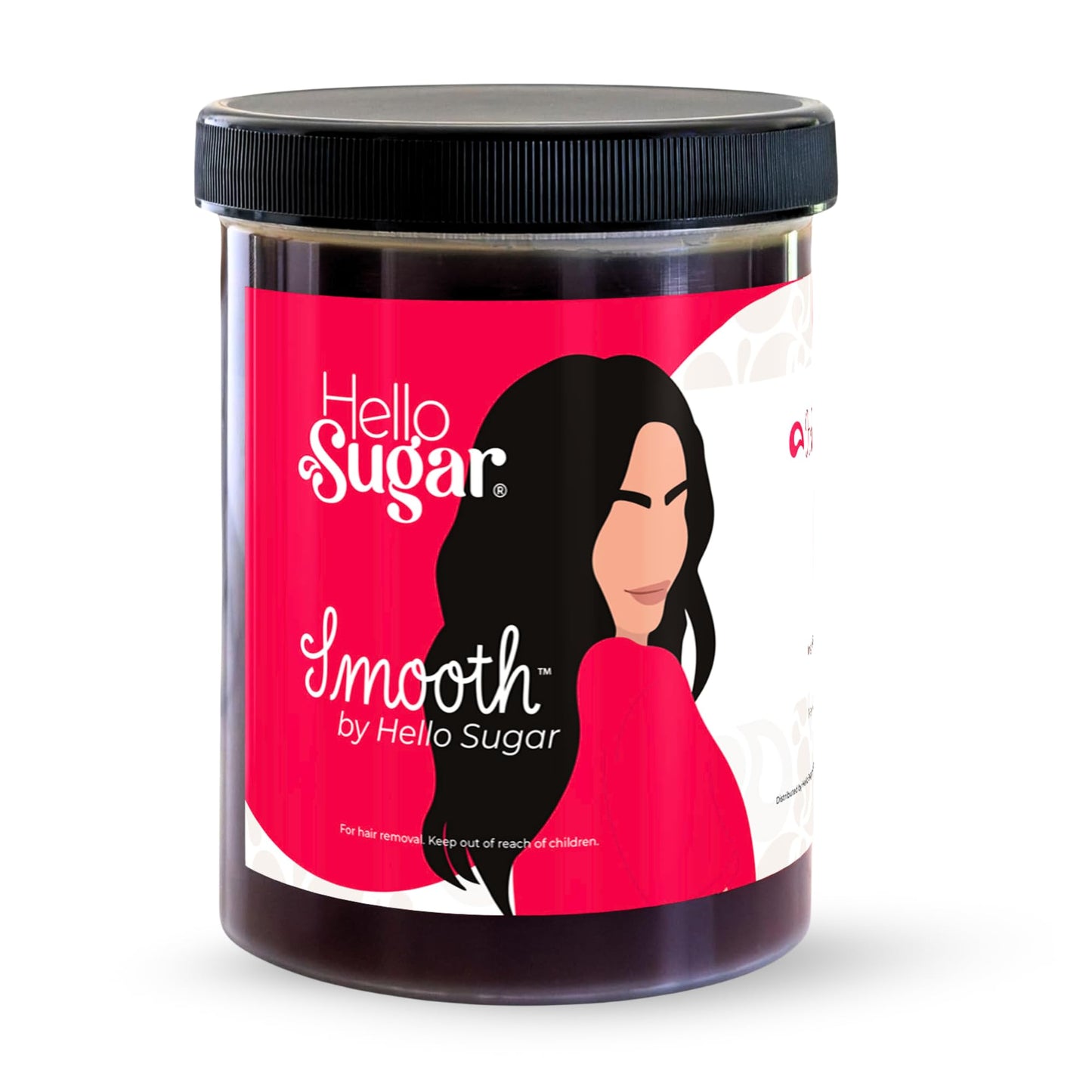 Smooth by Hello Sugar | Full-Body Sugar Wax | Sugar Waxing for Hair Removal | Sugaring Kit | Salon-Quality, Natural, Vegan | Gentle on Skin & Long-Lasting Smoothness | 100% Cruelty-Free (36 Ounces)
