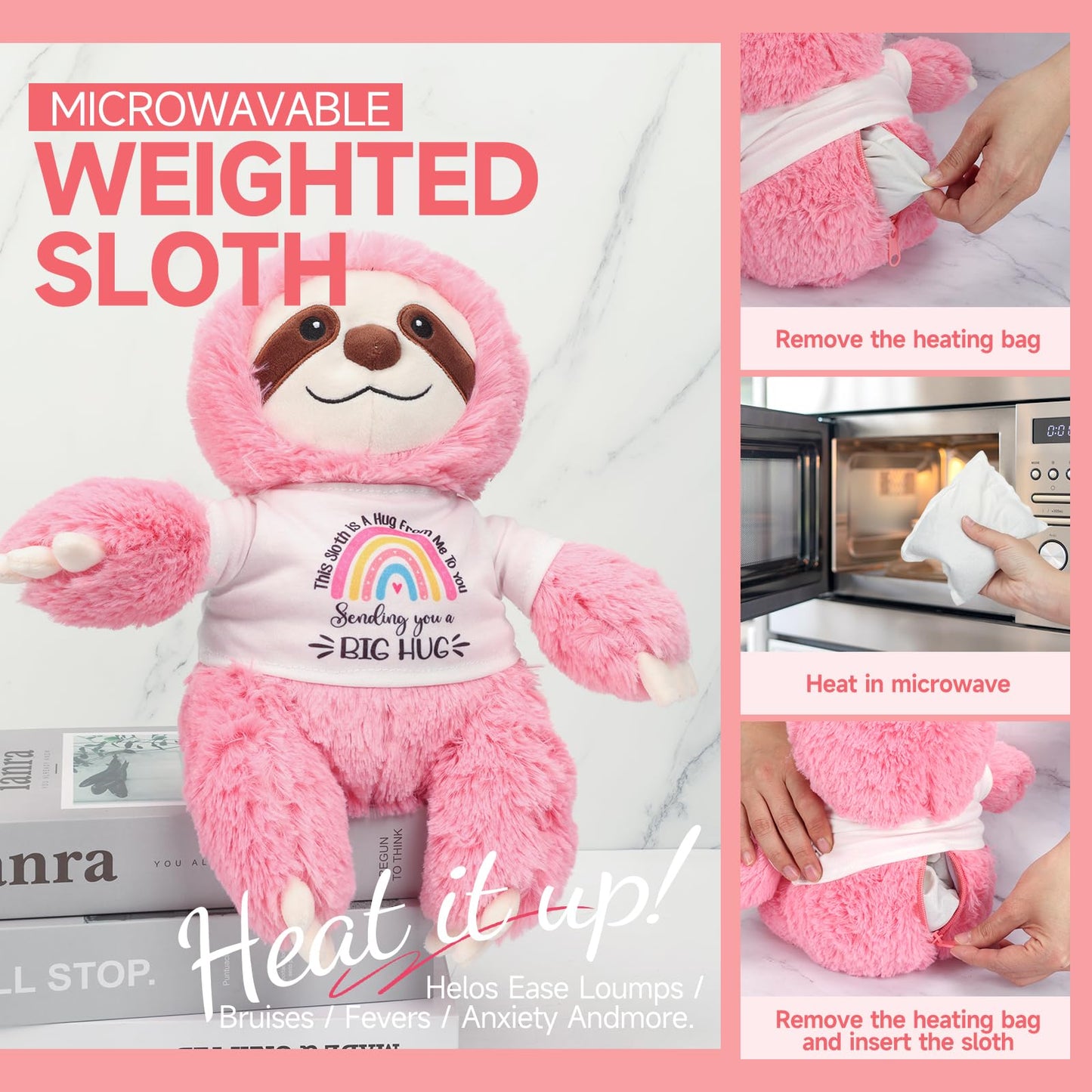 Get Well Soon Gifts for Teenage Girl Feel Better Baskets Teenage Sympathy Birthday Sloth Gift for Women Girls Teenage