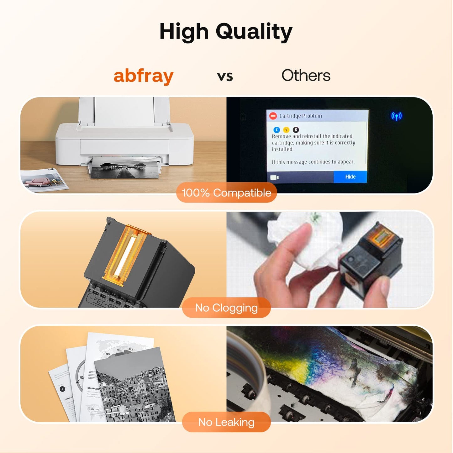 Abfray PG-275 XL Multi Value Pack Compatible for PIXMA TS3520 TS3522 TR4720 TR4722 Printers,Replacement 275XL High Yield Black Ink Cartridge for Printer…