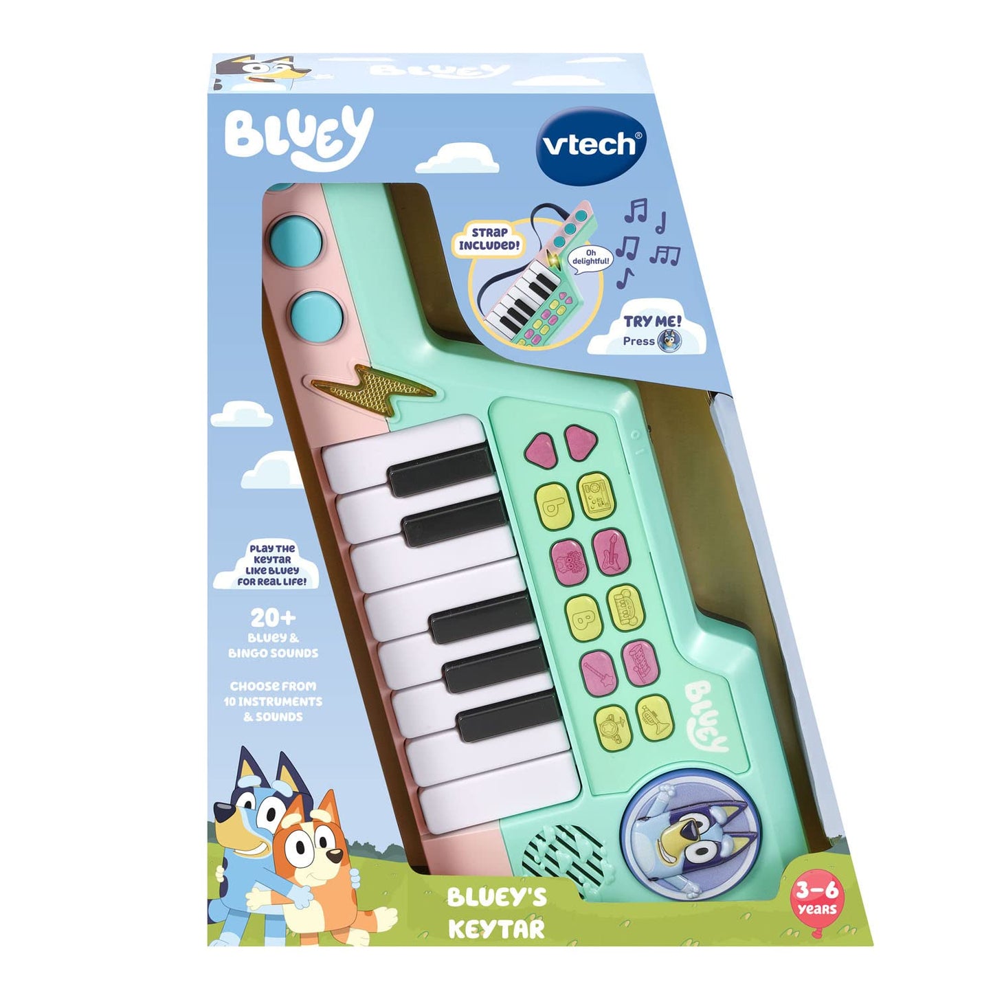 VTech Bluey Bluey's Keytar (English Version)