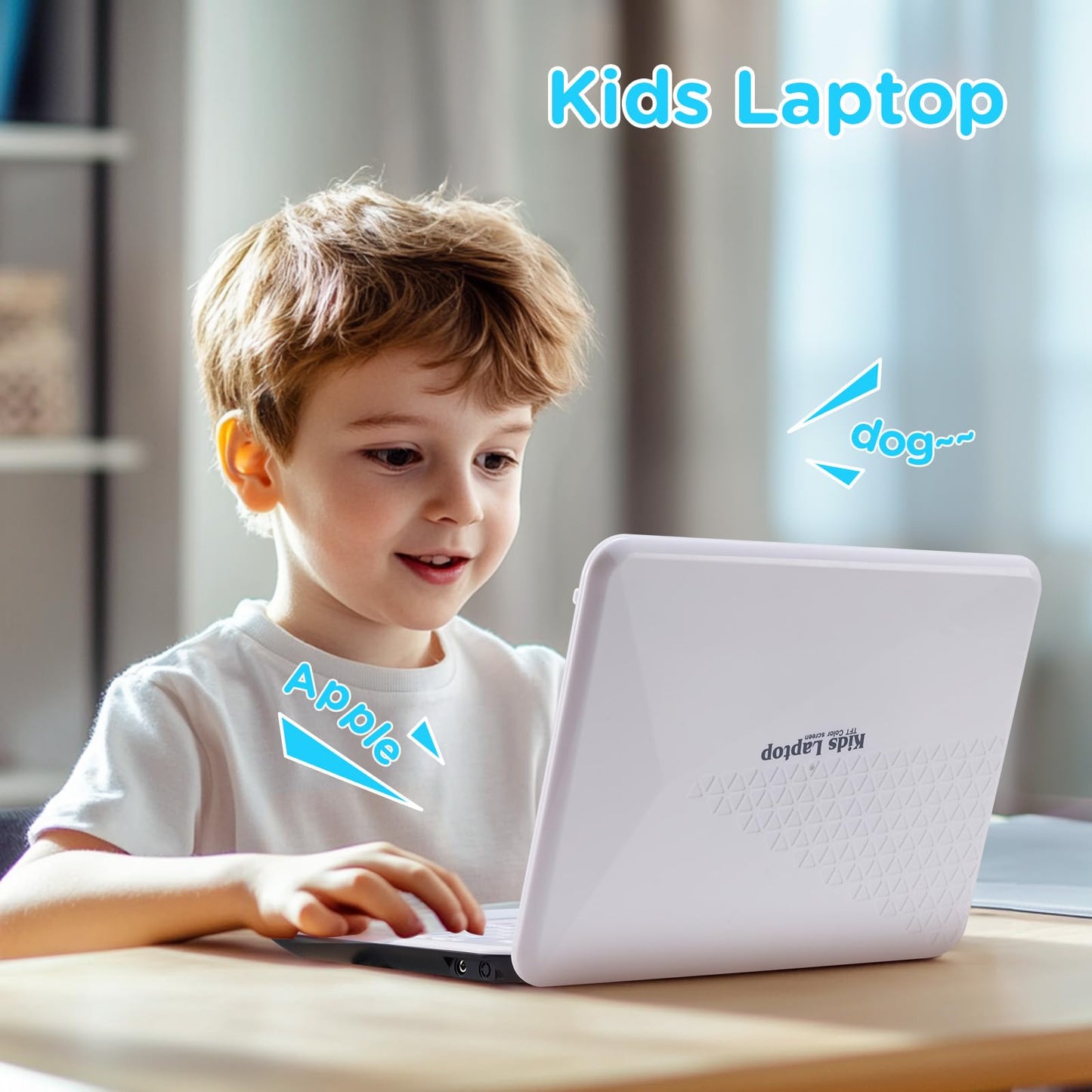 Kids Laptop, Color Screen Educational Laptop with 48 Learning Modes, Laptop for Kids Ages 5+