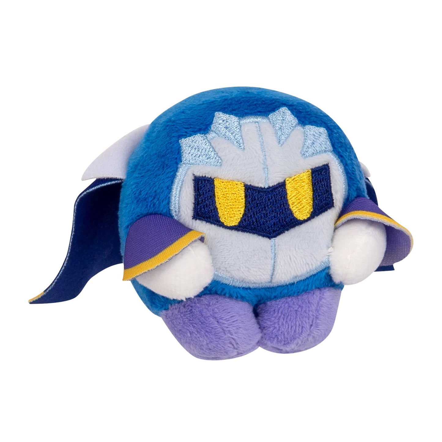 Tomy Chokkori San Kirby Mini Plush Toys - 4-Pack with Kirby, Waddle Dee, Meta Knight & King Dedede - Mini Gaming Desk Decor - Easter Basket Stuffers for Gamers - Ages 6+