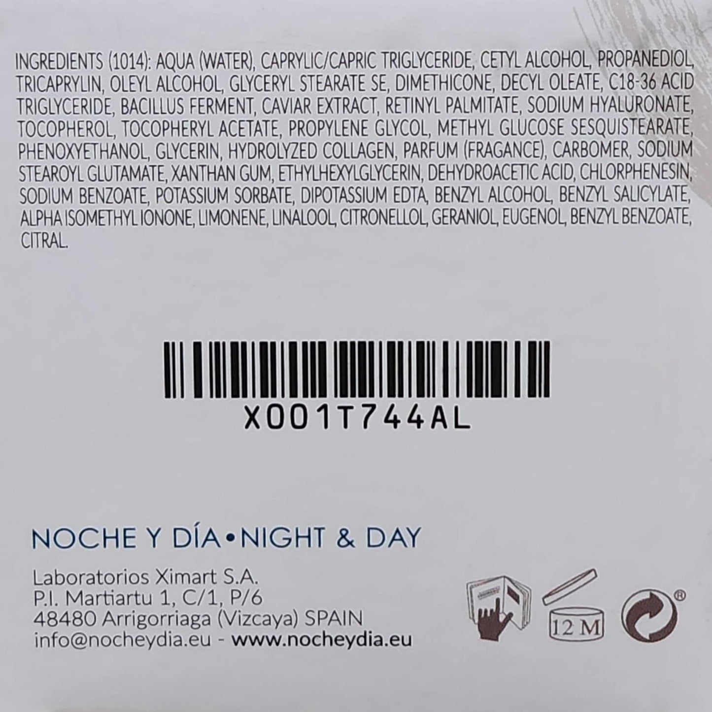 Noche Y Dia Ocean Caviar Face Cream - 60mL (2.04 fl oz)
